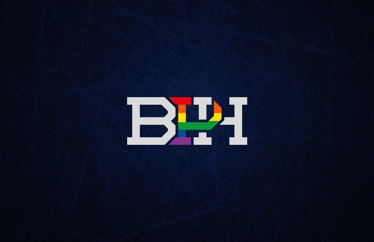 Boston Pride Hockey BPH Logo