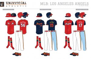 Los Angeles Angels Uniforms