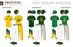 Oakland Athletics Uniforms