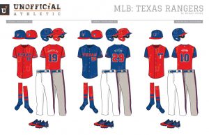 Texas Rangers Uniforms
