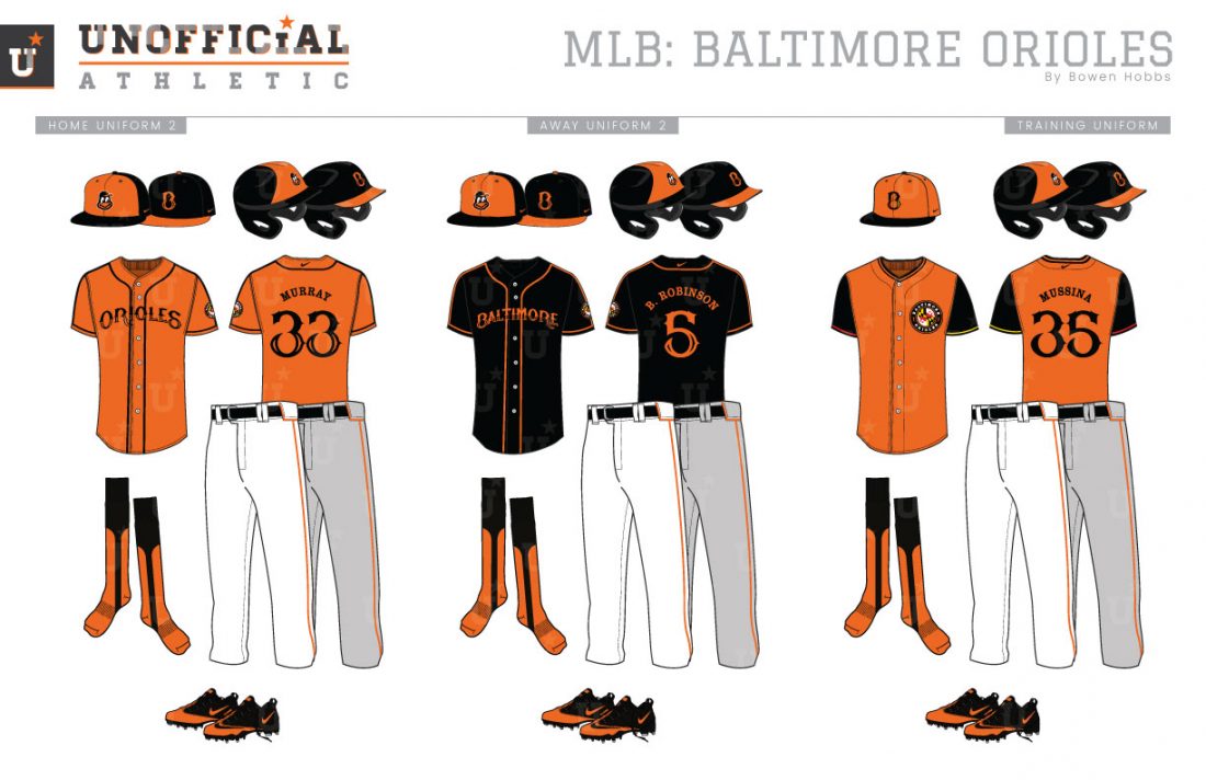 UNOFFICiAL ATHLETIC MLB_orioles_uniforms2