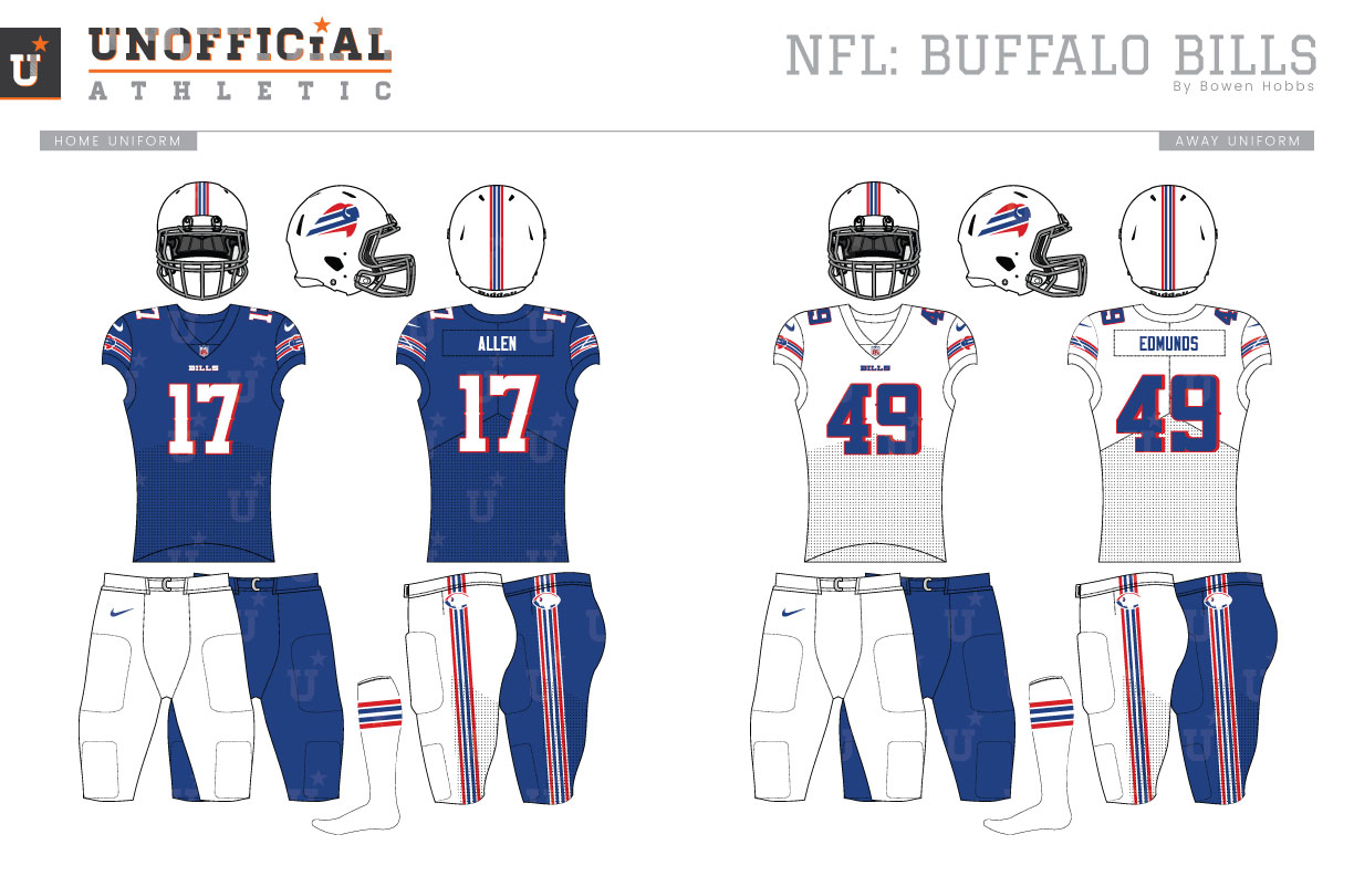 UNOFFICiAL ATHLETIC  Buffalo Bills Rebrand