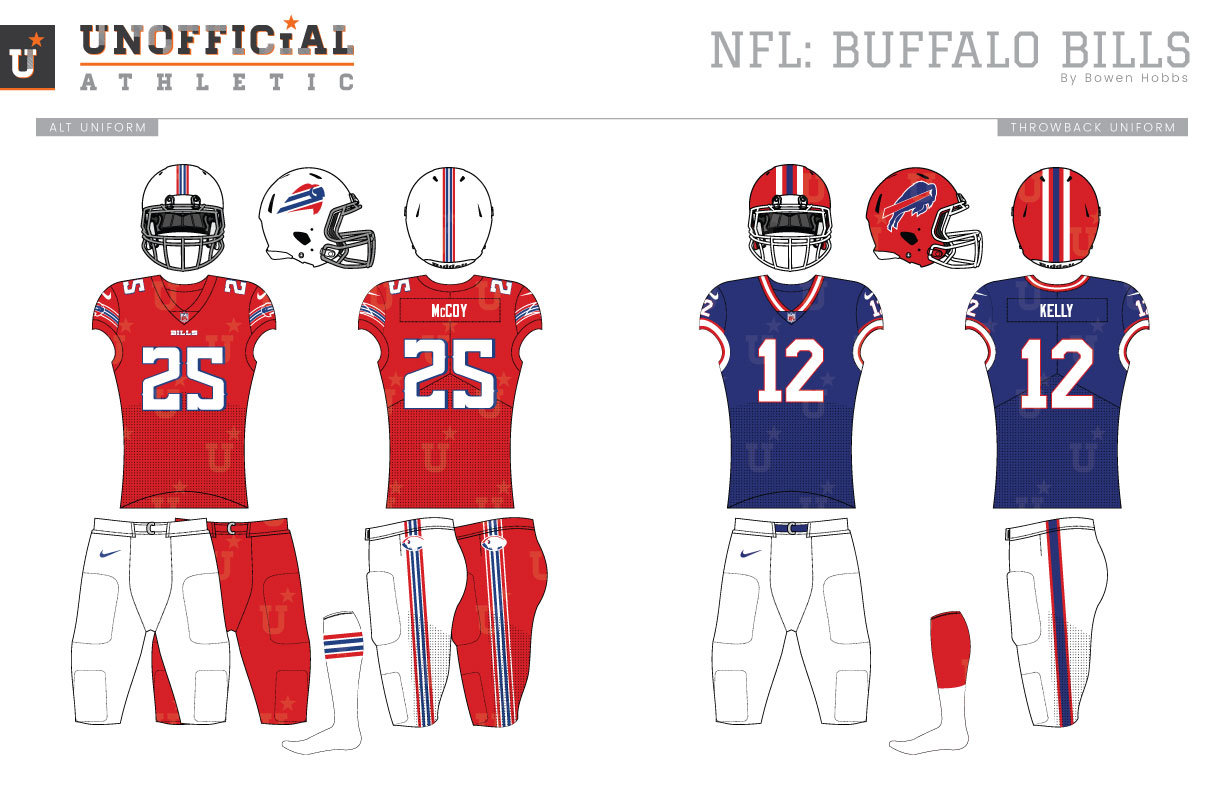 buffalo bills red jersey