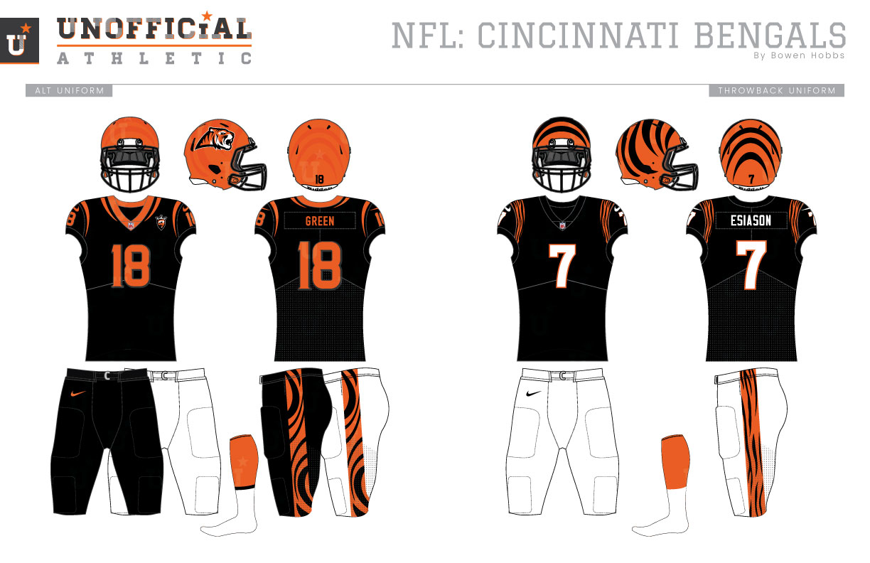 Cincinnati Bengals Uniforms