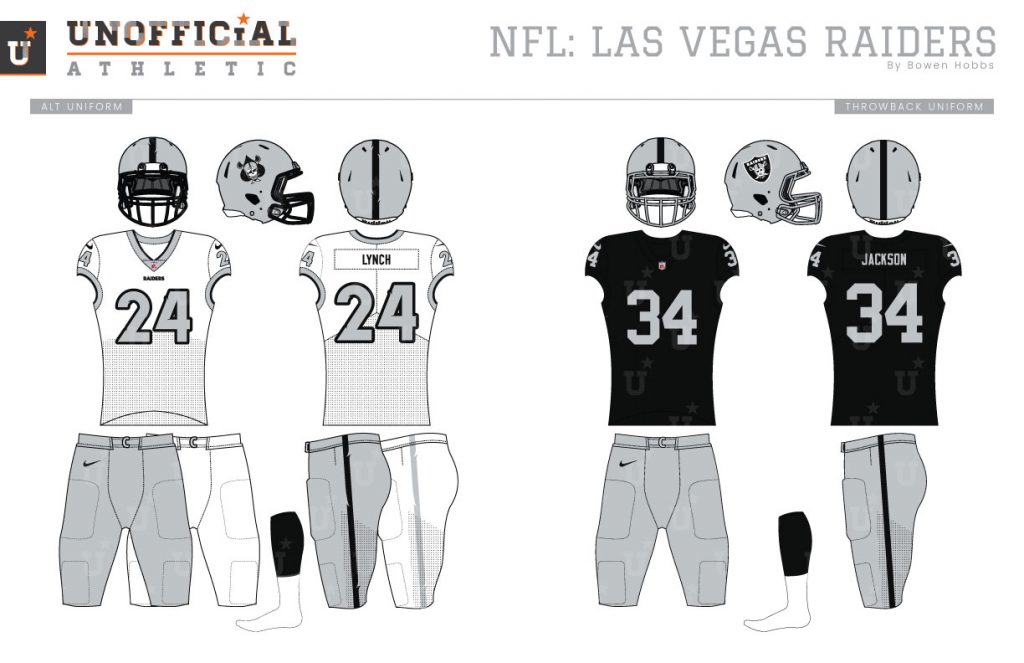 Raiders New Uniforms