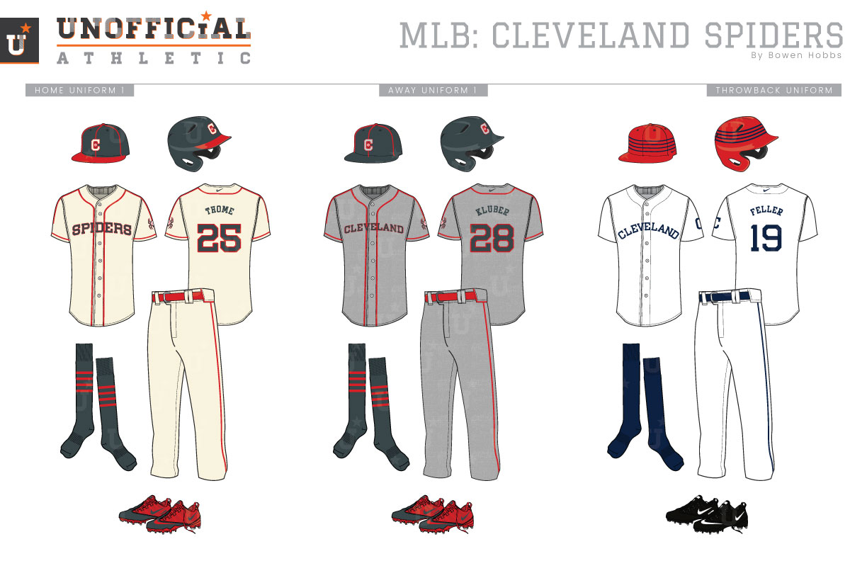 Cleveland Spiders Uniforms