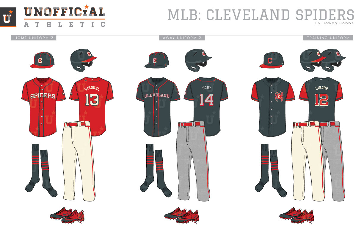Cleveland Spiders Uniforms