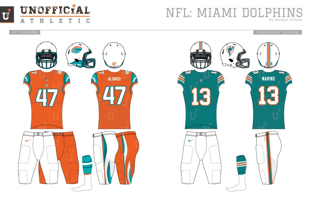 UNOFFICiAL ATHLETIC NFL_dolphins_uniforms2