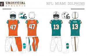 Miami Dolphins Uniforms