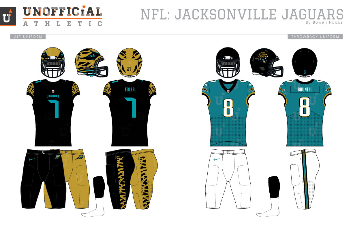 new jacksonville jaguars uniforms