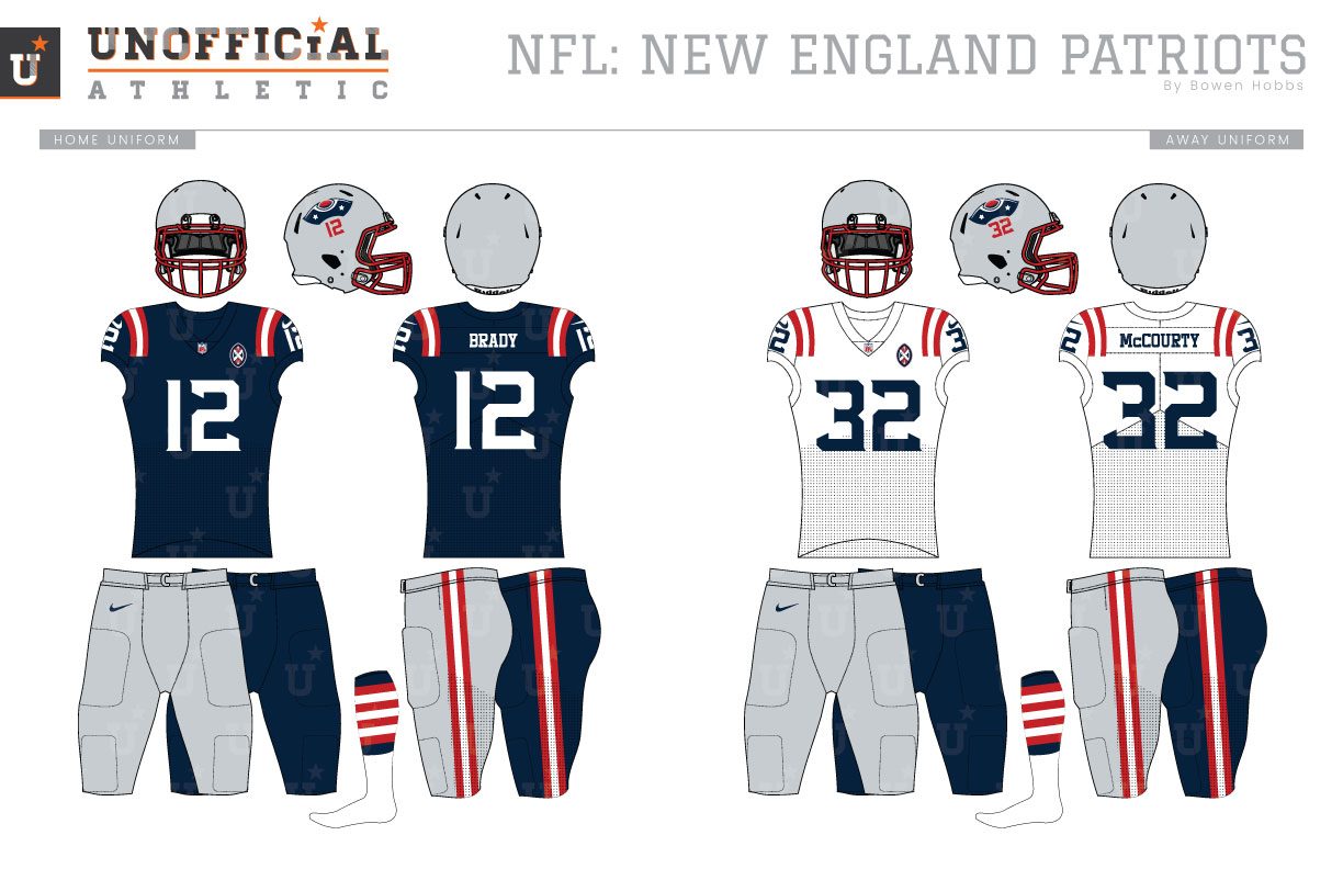 Patriots jersey Concept I designed for fun, enjoy! : r/Patriots