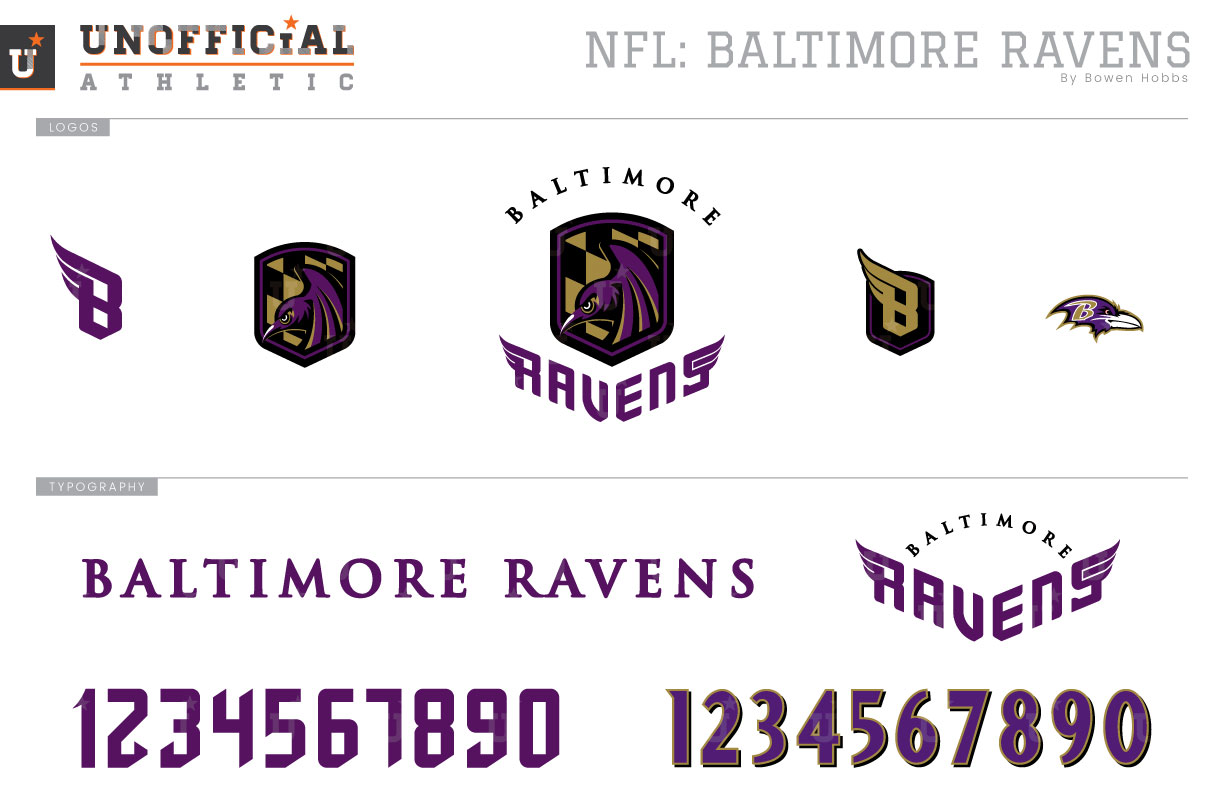 Baltimore Ravens Brand Identity