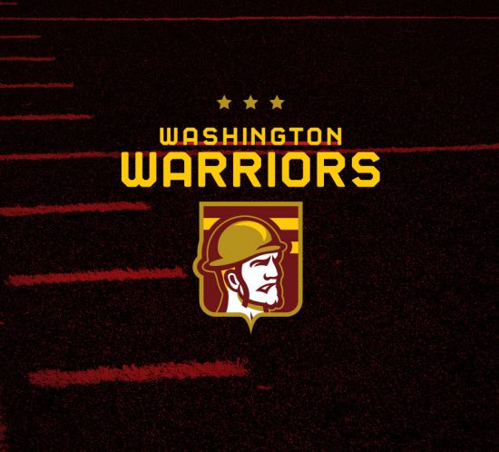 Washington Warriors Logo Concept