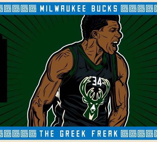 Giannis Antetokounmpo Illustration