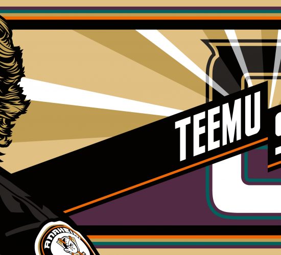 Teemu Selanne Illustration