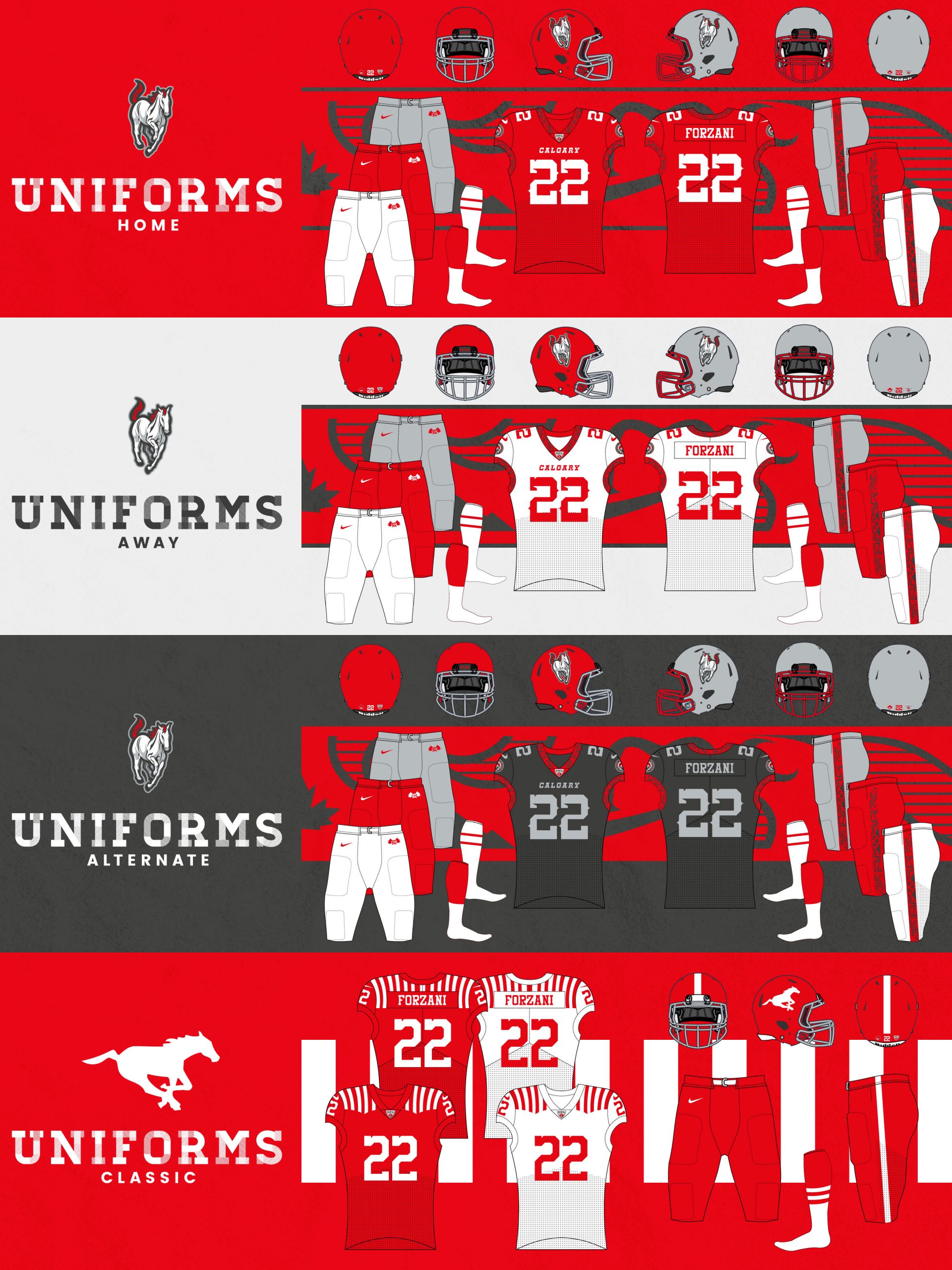 UNOFFICiAL ATHLETIC | Calgary Stampeders Rebrand