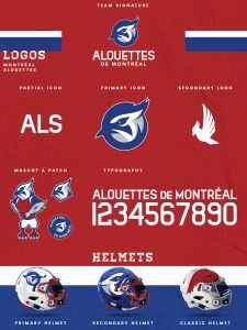 Montréal Alouettes Brand Identity